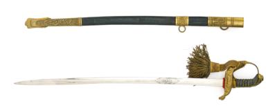 Säbel für Offiziere der k. k. Kriegsmarine M1850/71, - Antique Arms, Uniforms and Militaria