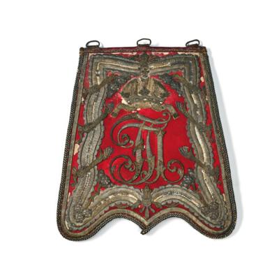 Säbeltasche für Oberoffiziere der k. k. Husaren, - Historische Waffen, Uniformen und Militaria