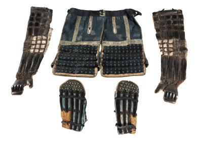 Japanischer 'Samurai-Tatami Gusoko' (eiserner Küraß aus 5 Teilen), - Antique Arms, Uniforms and Militaria