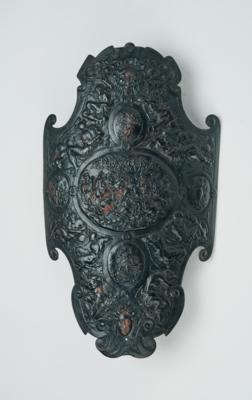 Kartuschschild für Maximilian II. (1527-76), - Starožitné zbraně