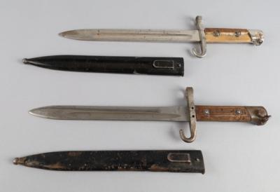 2 Bajonette, - Historische Waffen, Uniformen & Militaria