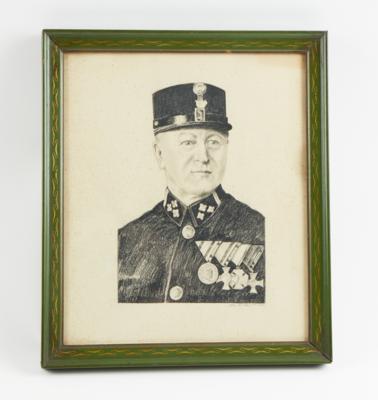 Portrait eines Beamten der Post- und Telegraphenverwaltung - Armi d'epoca, uniformi e militaria