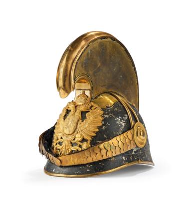 Helm für Mannschaften der k. u. k. Dragoner M1905, - Historische Waffen, Uniformen & Militaria