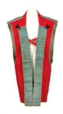 Japanischer 'Samurai-Jinbaori' (Kriegsmantel oder Militär -Lagerjacke), - Antique Arms, Uniforms & Militaria