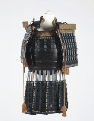 Japanischer 'Samurai-Tatami Gusoko' (eiserner Küraß, 5-teilig mit 4 Scharnieren), - Armi d'epoca, uniformi e militaria