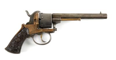 Lefaucheux-Revolver, - Antique Arms, Uniforms & Militaria