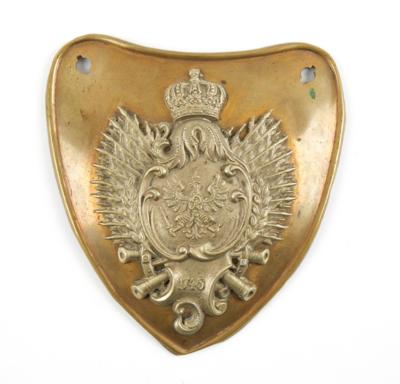 Ringkragen für Mannschaften im preußischen Kürassierregiment Königin (Pommersches) Nr. 2, - Antique Arms, Uniforms & Militaria