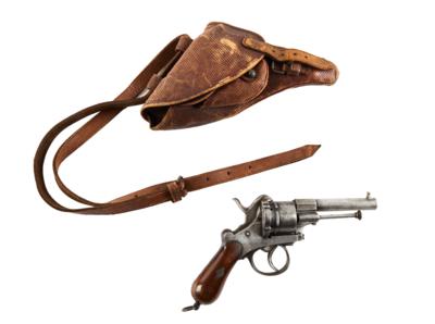 Lefaucheux-Revolver, - Historische Waffen, Uniformen und Militaria