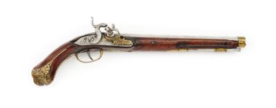 Perkussionspistole, - Antique Arms, Uniforms and Militaria