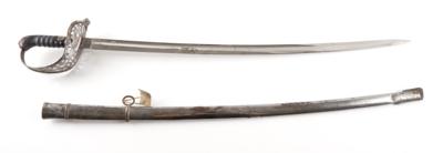Säbel für Offiziere der k. k. Kavallerie M1869, - Starožitné zbraně
