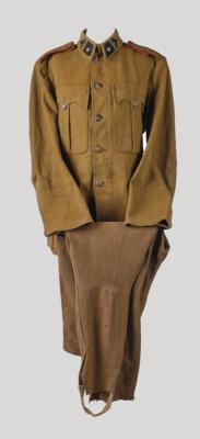 Uniform M22 für einen 'Örmester' (Feldwebel) der Pioniertruppe im Titularkönigreich Ungarn um 1940, - Starožitné zbraně