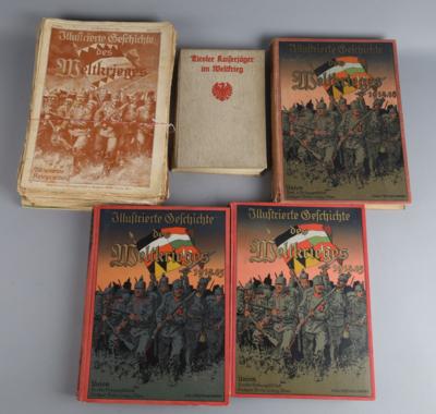 Konvolut von 4 Büchern: - Historische Waffen, Uniformen und Militaria