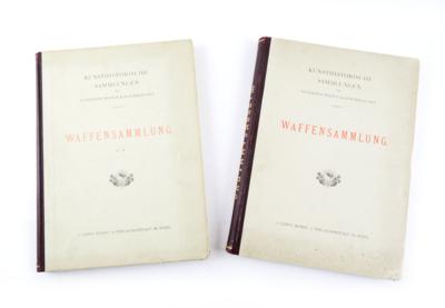 Böheim, Wendelin (1894 u. 1898): 'Album hervorragender Gegenstände aus d. Waffensammlung d. ah. Kaiserhauses', - Historische Waffen, Uniformen und Militaria