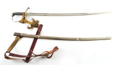 Säbel für Offiziere der k. k. Infanterie M1861, - Antique Arms, Uniforms and Militaria