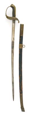 Säbel für Offiziere der k. k. Kriegsmarine M1850, - Antique Arms, Uniforms and Militaria