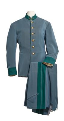 Uniform für einen Subalternoffizier der Tiroler Kaiserjäger, - Antique Arms, Uniforms and Militaria