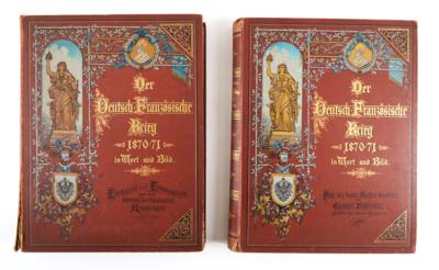 'Der Deutsch-französische Krieg 1870/71 in Wort und Bild', - Historische Waffen, Uniformen & Militaria