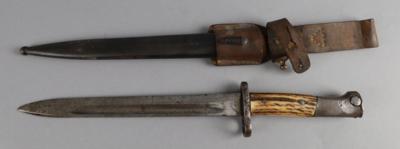 Serbisches Bajonett zum Mausergewehr 1924, - Antique Arms, Uniforms and Militaria