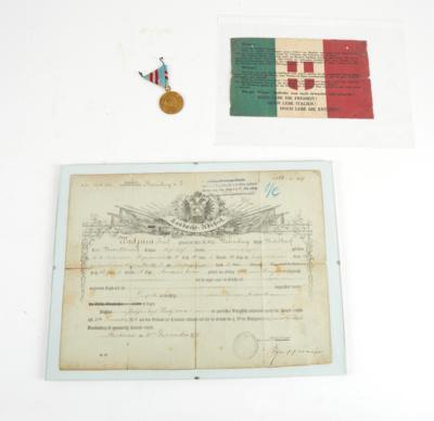 Flugblatt des italienischen Fliegers, - Antique Arms, Uniforms and Militaria