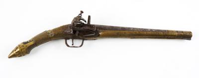 Miqueletschloss-Pistole, - Historische Waffen, Uniformen & Militaria