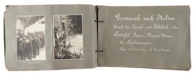 Bedeutendes Fotoalbum eines k. u. k. Offiziers der k. u. k. Elektrotruppe, - Antique Arms, Uniforms and Militaria