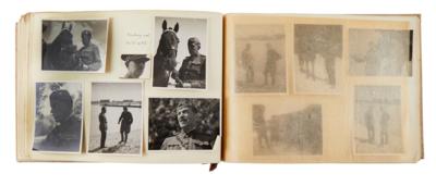 K. k. Kaiserschützen: hochinteressantes Fotoalbum 1916-1935 eines k. k. Kaiserschützen-Offiziers, - Historische Waffen, Uniformen & Militaria