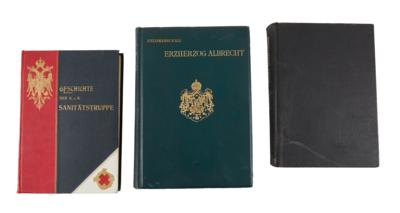 K. u. k. Armee: Konvolut von 3 Büchern: - Historische Waffen, Uniformen & Militaria