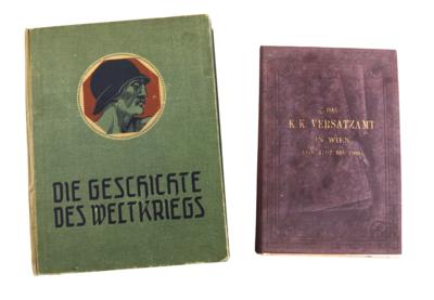 Bücher, 2 Stück: - Antique Arms, Uniforms and Militaria