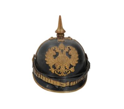 K. k. Gendarmerie: Helm M1899 für Mannschaften der k. k. Gendarmerie, - Historische Waffen, Uniformen und Militaria