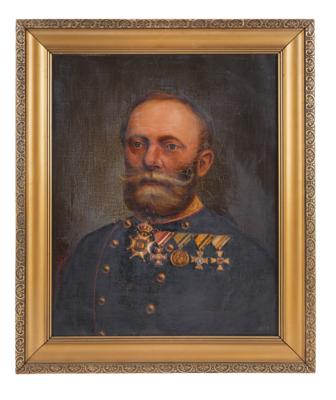 K. u. k. Armee: Portrait eines k. u. k. Obersts des Generalstabes, - Starožitné zbraně