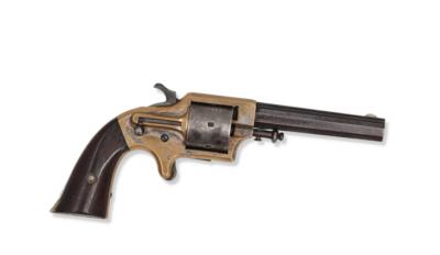 Revolver für Perkussionszündung und Cap-Primer-Munition, SA Bland USA um 1863, - Historische Waffen, Uniformen und Militaria