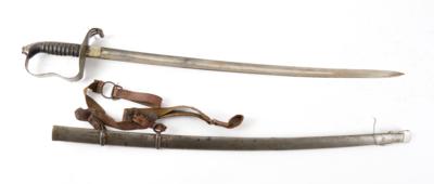 Säbel für Offiziere der k. k. Infanterie M1861, - Antique Arms, Uniforms and Militaria