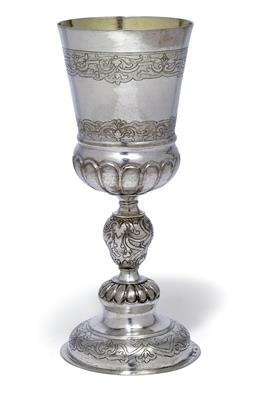 Barocker Pokal, - Silber