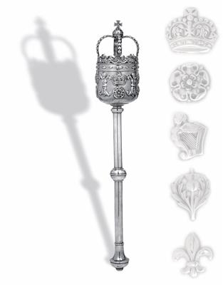 A sceptre from Britain, - Silver