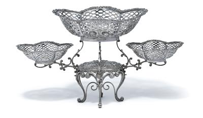 A centrepiece bowl from Italy, - Silver