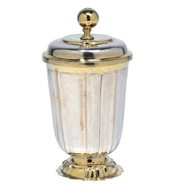 A lidded cup from Moscow, - Silver