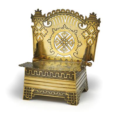A salt throne from Moscow, - St?íbro