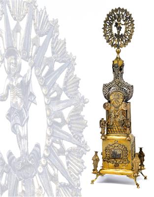A tabernacle from Moscow, - Silver