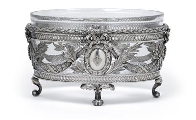 Wiener Jardiniere, - Silber