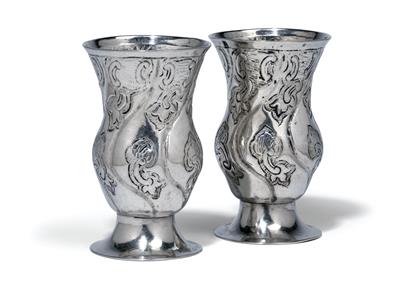 Two cups from Silesia, - Argenti