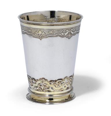 A cup from Augsburg, - Silver