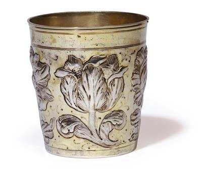 A cup from Augsburg, - Silver