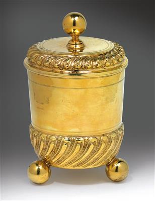 A lidded cup from Augsburg, - Silver