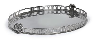 A neoclassical tray from Berlin, - Silver