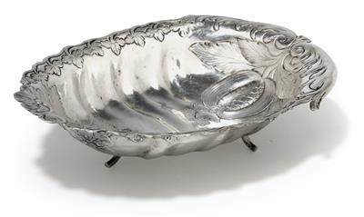 A bowl from Dresden, - Stříbro