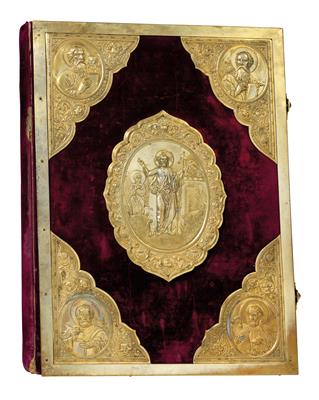 Count Scheremetjewo - A book of gospels from Russia, - Silver