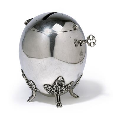 Crown Princess Cecilie – A money box from Berlin, - Silver