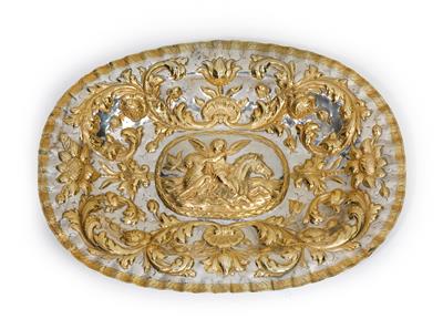 A salver from Moscow, - Silver