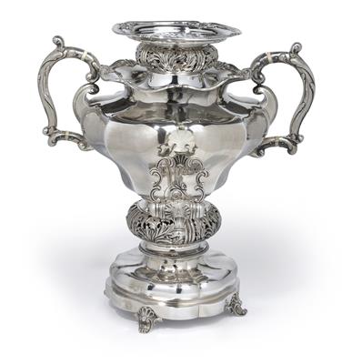 A samovar from St Petersburg, - Stříbro