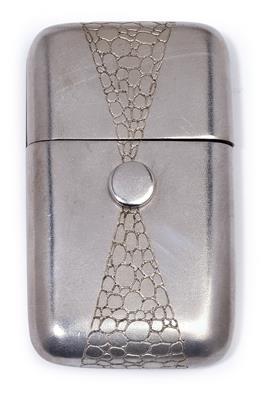 A cigarette case from St. Petersburg, - Silver